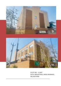 Industrial Building at Plot No G-697 RIICO Bhiwadi | Jai Mata Construction