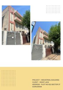 Best Industrial Building Construction in Gurugram | Sector 37 Project