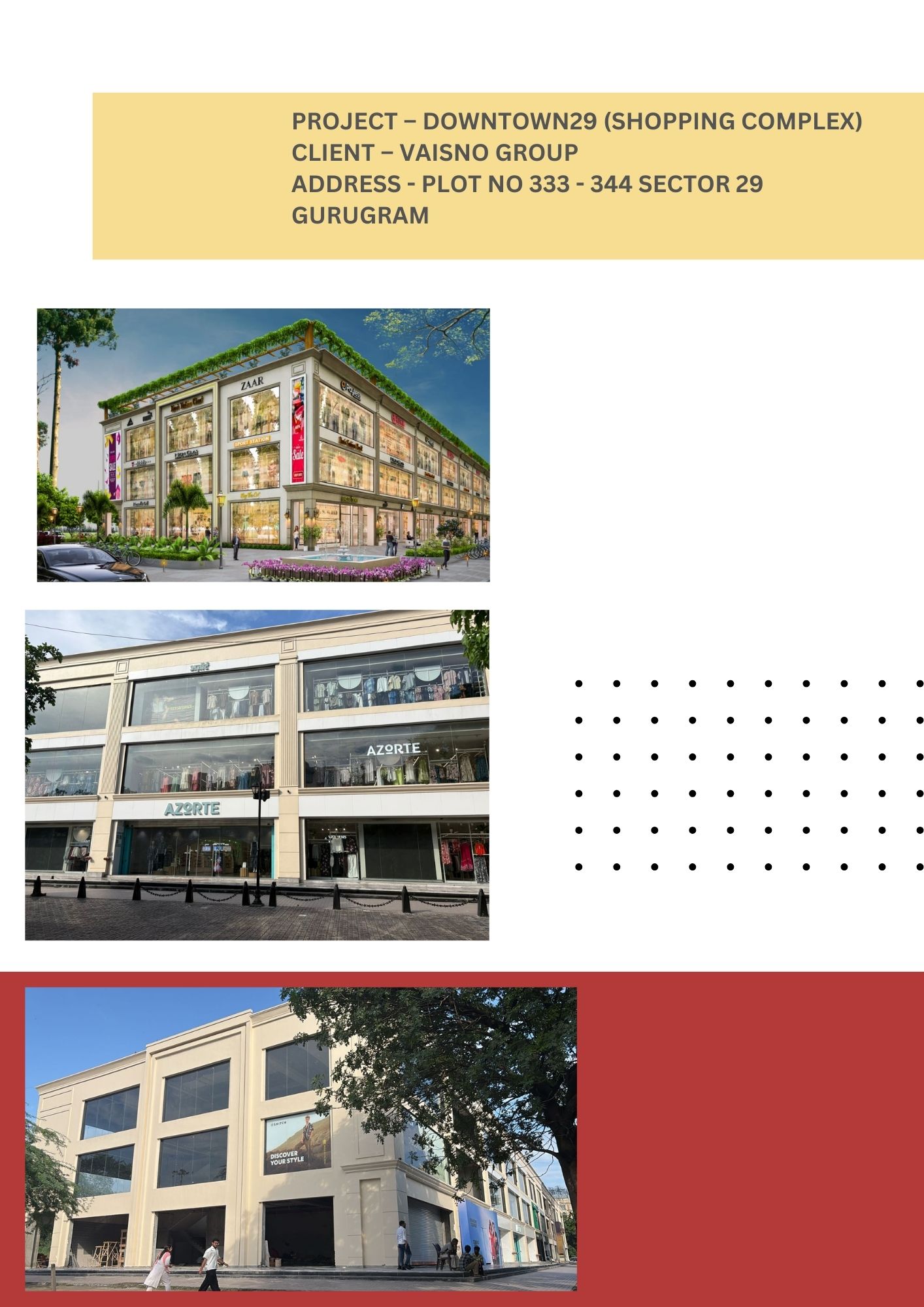 Downtown 29 Shopping Complex Sector 29 Gurugram